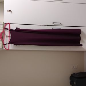 Stunning purple slip dress